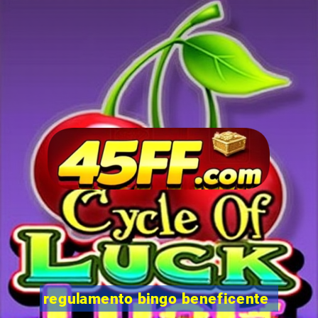regulamento bingo beneficente